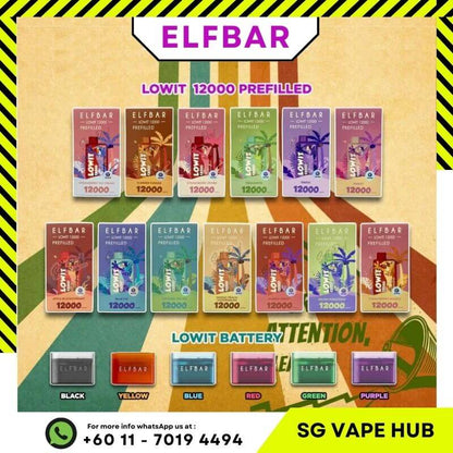    ELFBAR-LOWIT-12K-SG-Vape-Hub