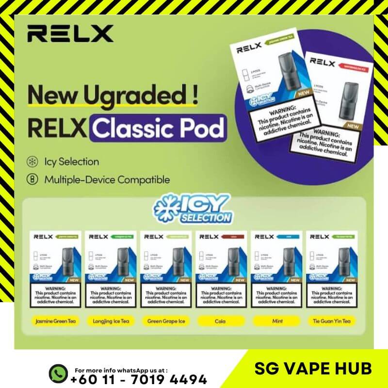 NEW-UGRADED-RELX-Classic-Pod-SG-Vape-Hub