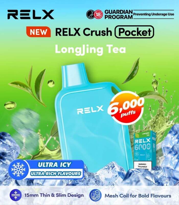 RELX-CRUSH-POCKET-6000-LONG-JING-TEA-SG-Vape-Hub