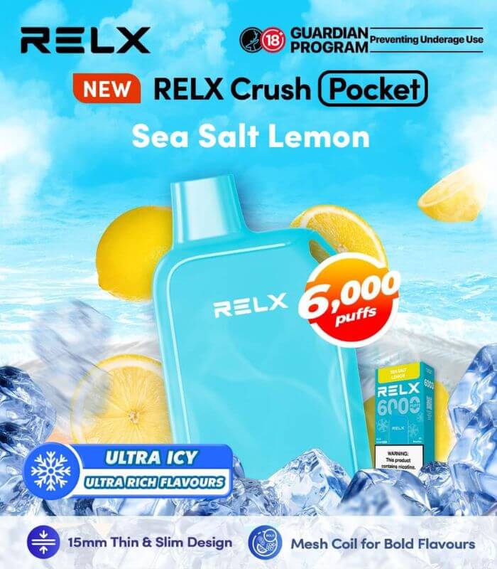RELX-CRUSH-POCKET-6000-SEA-SALT-LEMON-SG-Vape-Hub