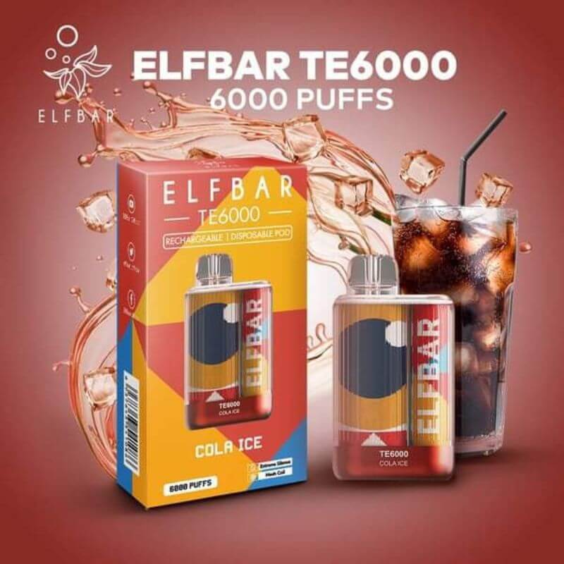 ELFBAR TE 6000 COLA ICE