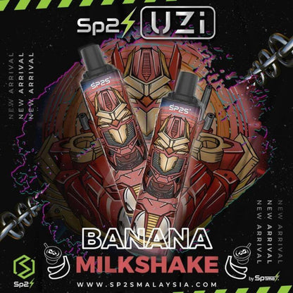 SP2 UZI 5500 Puffs Banana Milkshake