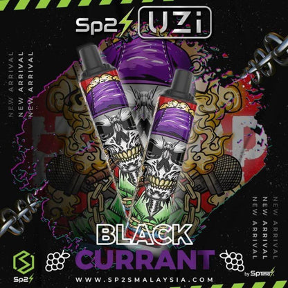 SP2 UZI 5500 Puffs Blackcurrant