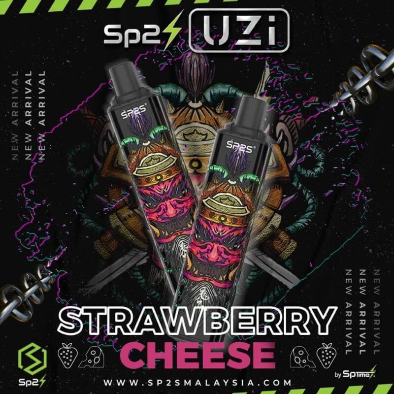 SP2 UZI 5500 Puffs Strawberry Cheese